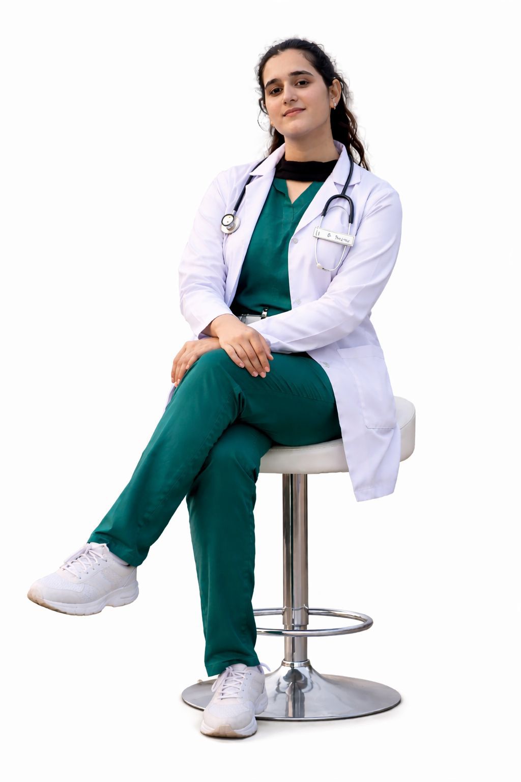 Womans  Lab Coat